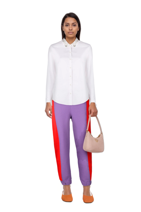 Outfit pinko t-shirt and re-edition 2005 nubuck and saffiano leather mini-bag