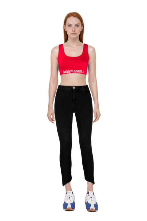 Outfit the 400 bleecker runner sneakers and pinko jeans