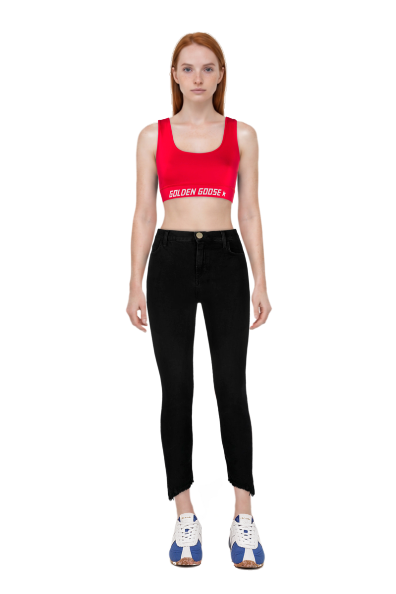 Outfit the 400 bleecker runner sneakers and pinko jeans