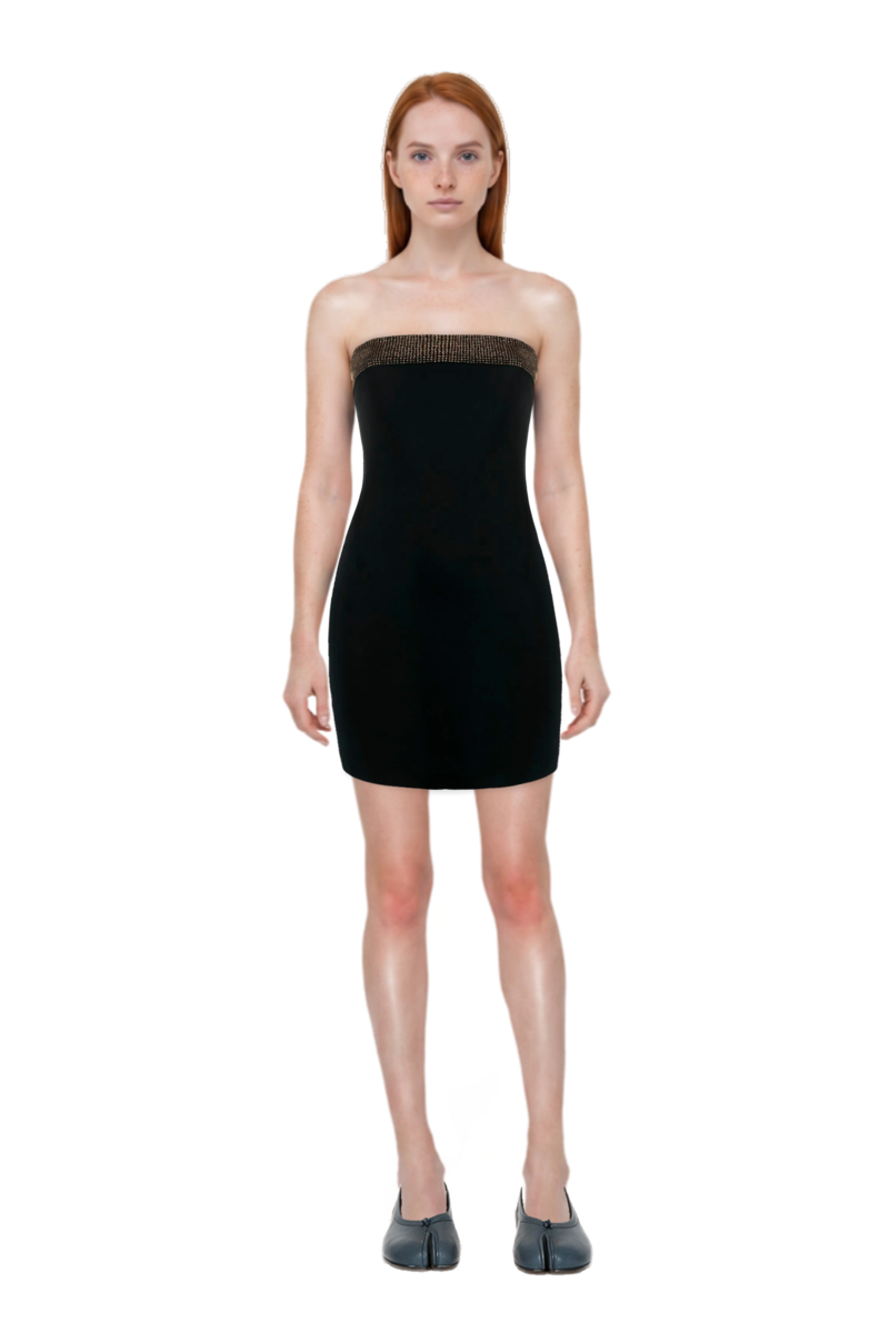 Outfit tabi ballet flats and pinko dress