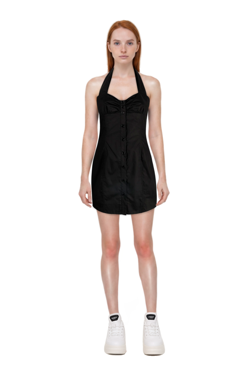 Outfit pinko dress and 23 sneakers