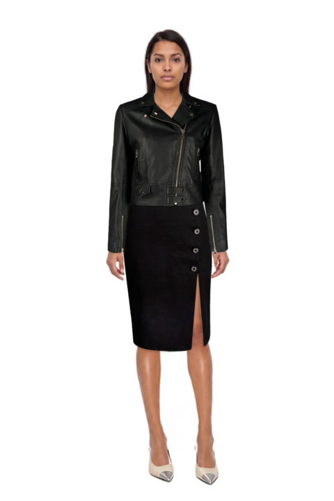 Outfit cassandre-plaque pumps and pinko dress