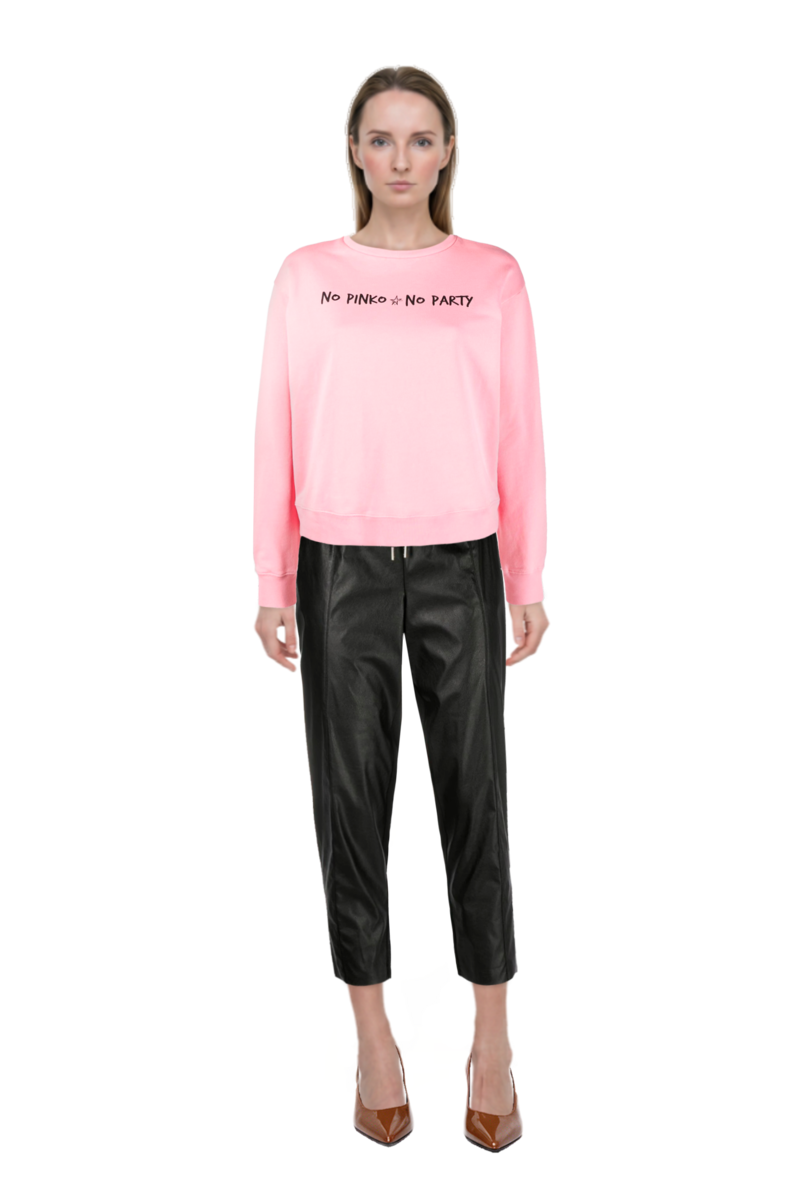 Outfit 80mm vrushali pumps and pinko sweatshirt