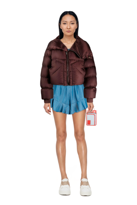 Outfit pinko jumpsuit and 23 down jacket