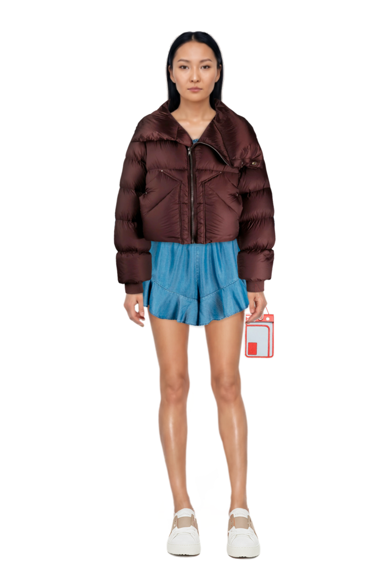 Outfit pinko jumpsuit and 23 down jacket