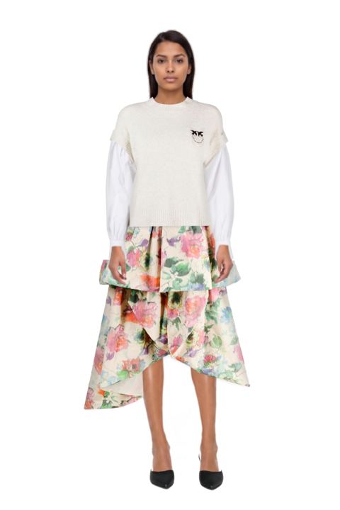 Outfit le cœur pointed-toe mules and pinko sweater