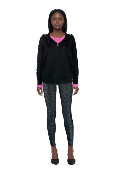 Outfit le cœur pointed-toe mules and pinko sweatshirt