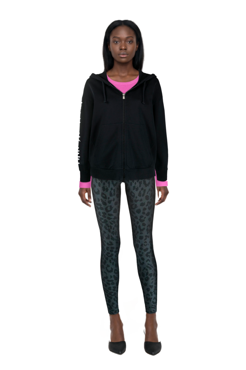 Outfit le cœur pointed-toe mules and pinko sweatshirt