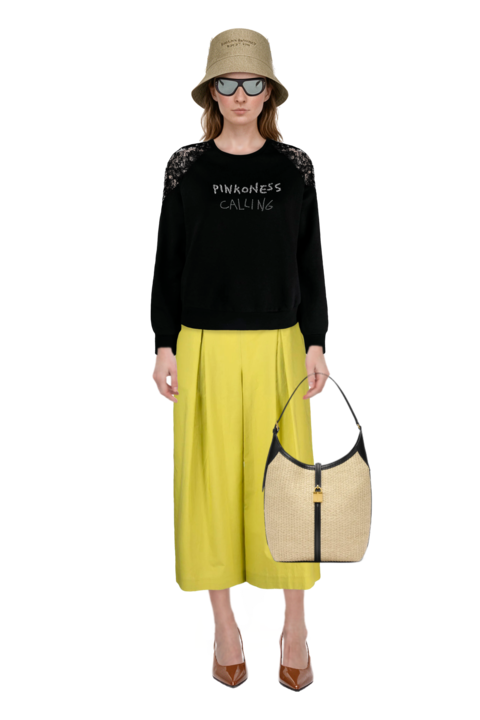 Outfit 80mm vrushali pumps and siena raffia tote bag