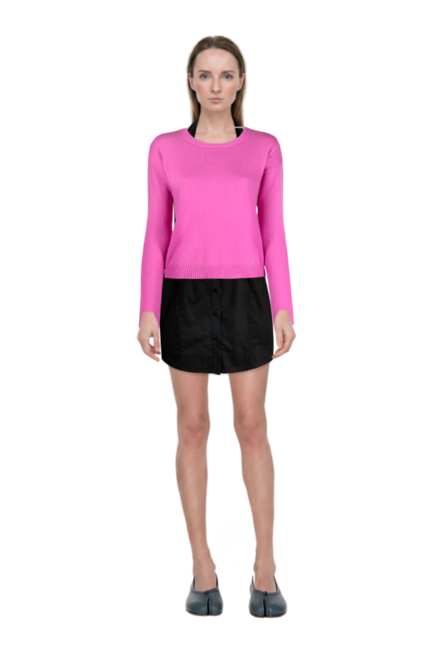 Outfit tabi ballet flats and pinko sweater