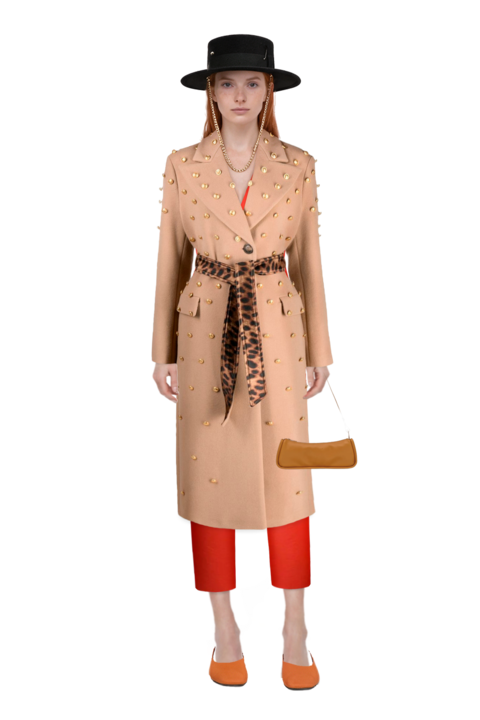 Outfit pinko coats and looong m shoulder bag