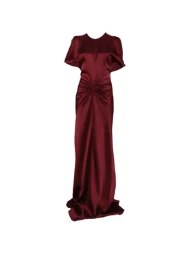 Victoria Beckham gathered maxi dress