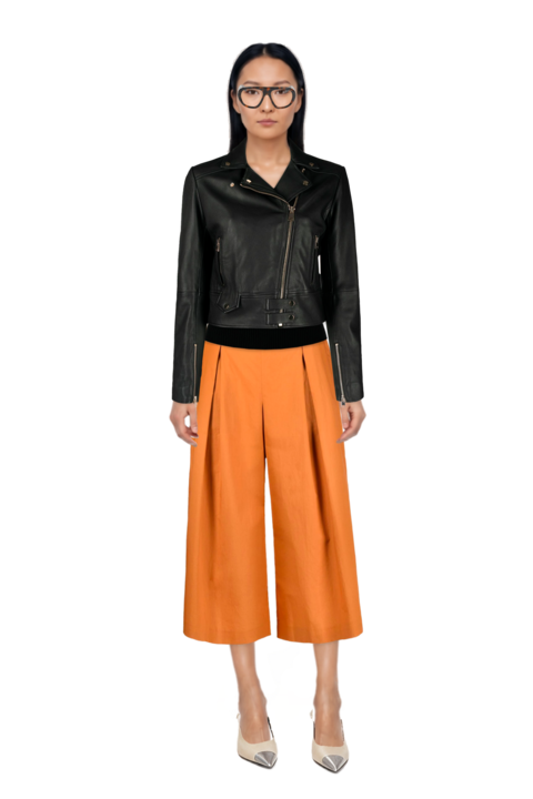Outfit cassandre-plaque pumps and acetate geometric sunglasses