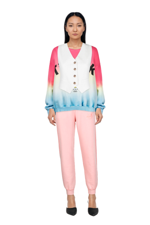 Outfit pinko waistcoat and le cœur pointed-toe mules