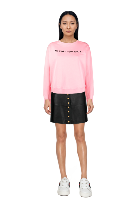 Outfit pinko skirt and pinko sweatshirt