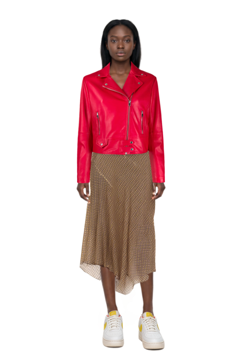 Outfit cooper layered midi dress and air force 1 '07 lx "white/phantom/pearl white/yell" sneakers