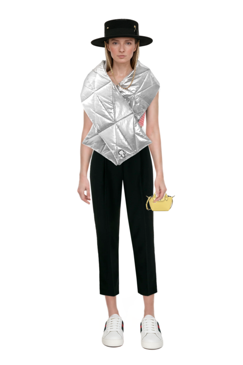 Outfit pinko top and le pliage xtra xs handbag