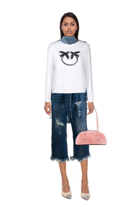 Outfit bessette leather tote bag and cassandre-plaque pumps