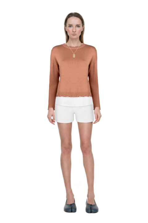 Outfit pinko shorts and tabi ballet flats