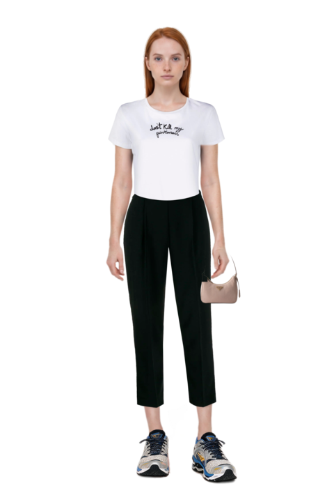 Outfit re-edition 2005 nubuck and saffiano leather mini-bag and wave prophecy 1 sneakers