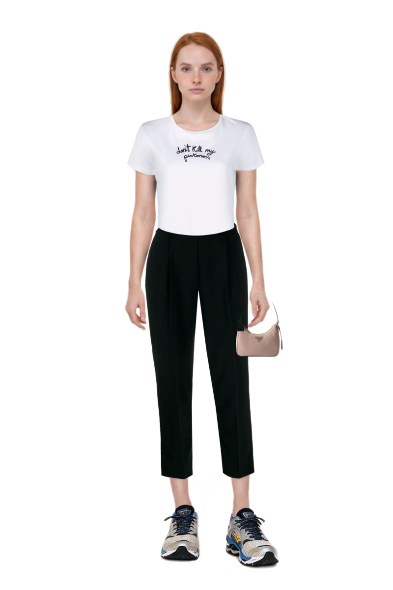 Outfit re-edition 2005 nubuck and saffiano leather mini-bag and wave prophecy 1 sneakers