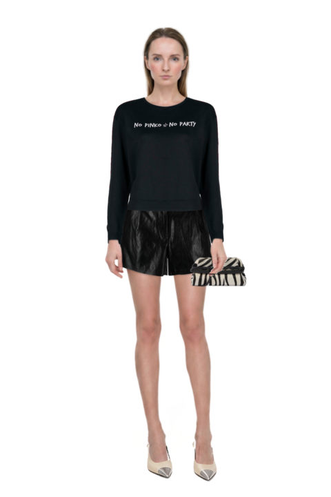 Outfit cassandre-plaque pumps and zebra-print leather clutch bag