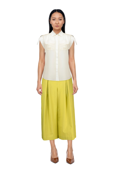 Outfit 80mm vrushali pumps and pinko shirt