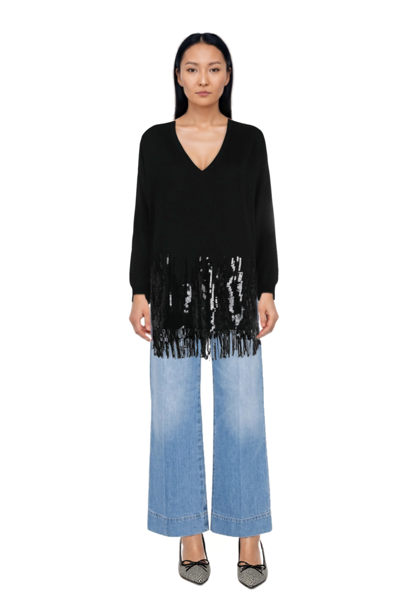Outfit alina flared jeans and scarlett 50 pumps