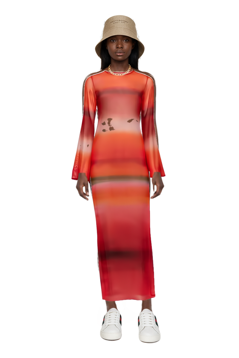 Outfit nora bell-sleeve cover up and 23 necklace