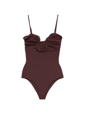 Magda Butrym flower-detail swimsuit