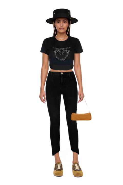 Outfit suede sneakers and looong m shoulder bag