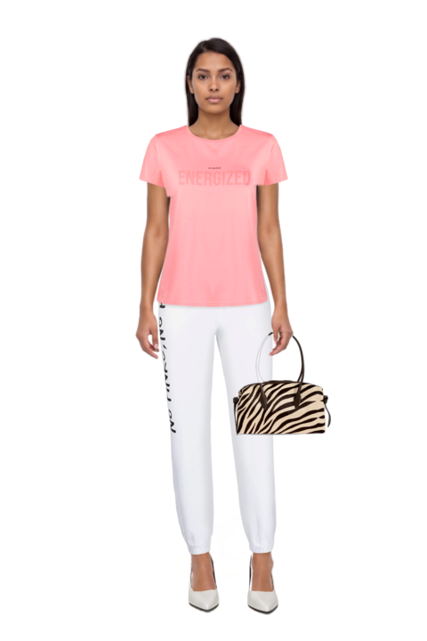 Outfit fame leather pumps and brioche duffle zebra-print shoulder bag