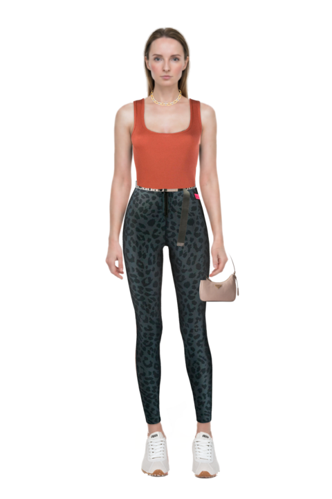 Outfit re-edition 2005 nubuck and saffiano leather mini-bag and plume mesh fabric sneakers