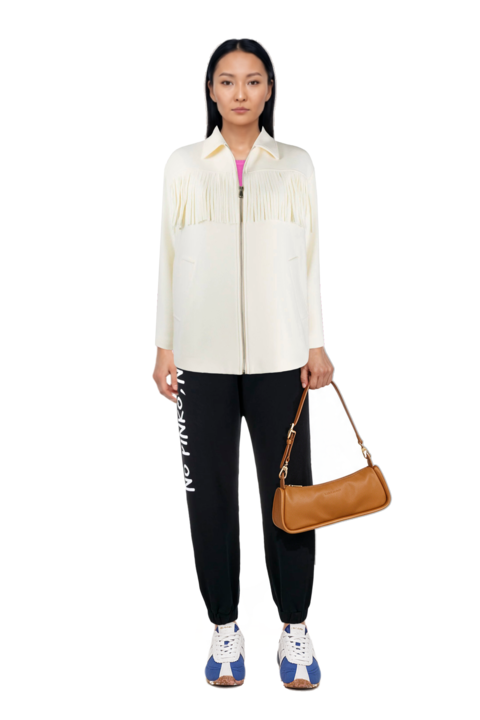 Outfit the 400 bleecker runner sneakers and looong m shoulder bag