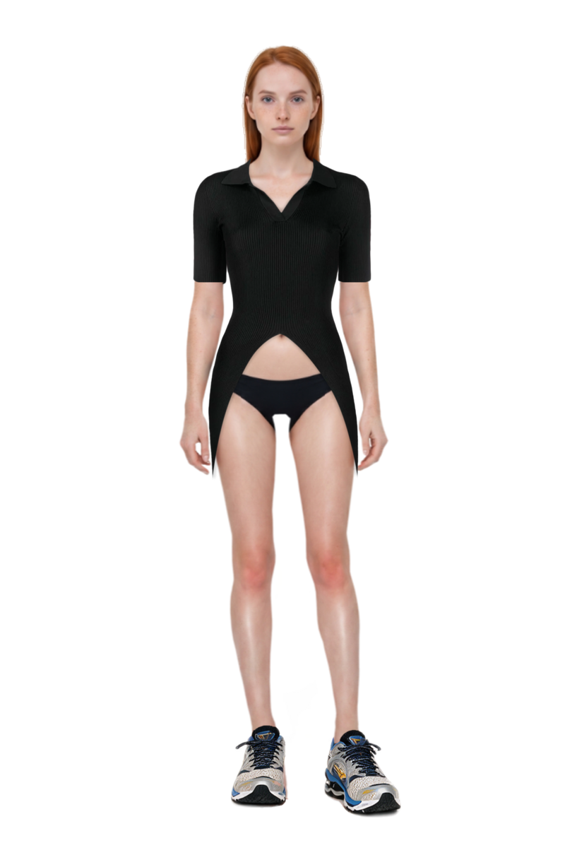 Outfit wave prophecy 1 sneakers and pinko dress