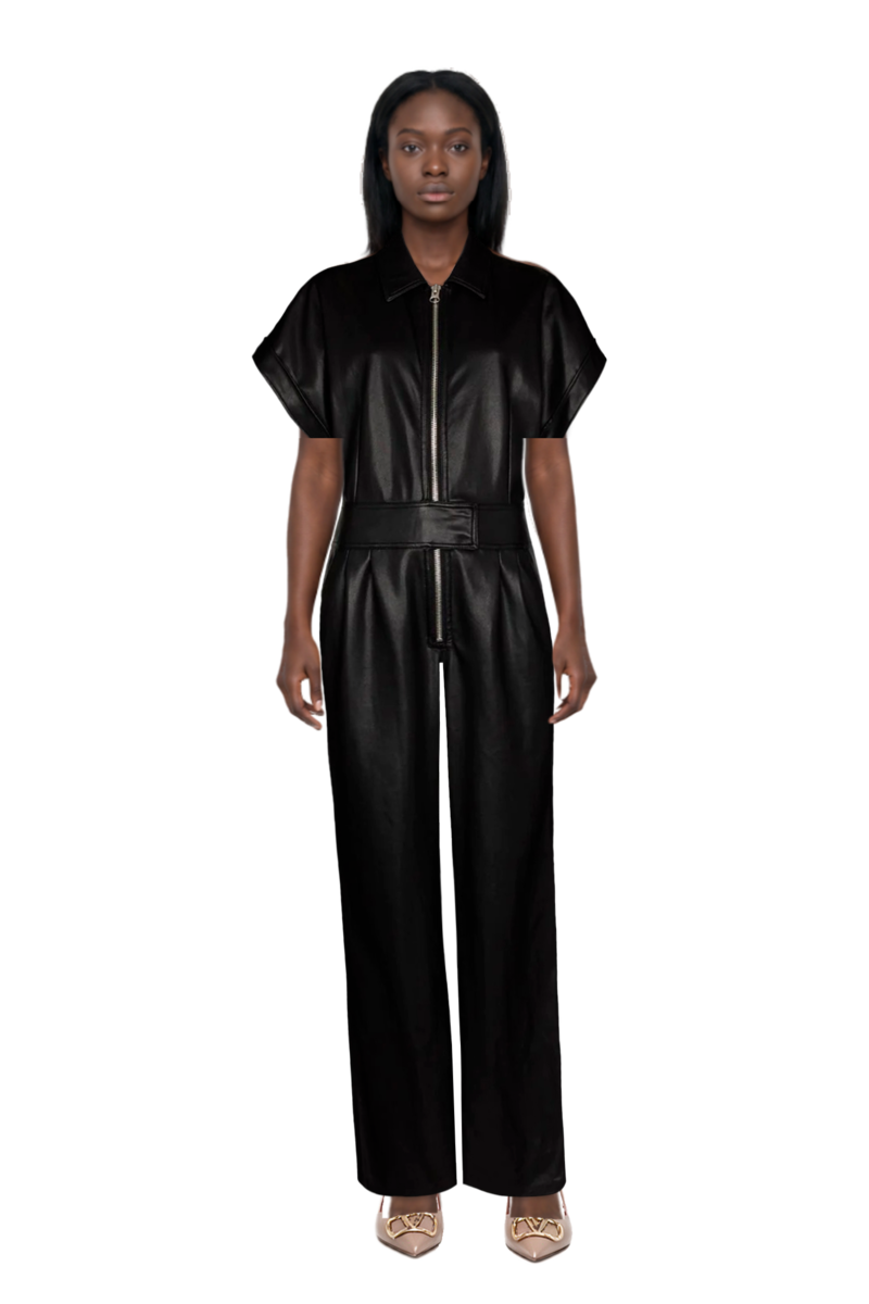 Outfit vlogo signature slingback pumps and 23 jumpsuit