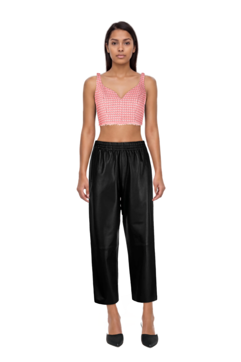 Outfit le cœur pointed-toe mules and pinko top