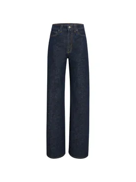 KHAITE Dane wide-leg jeans