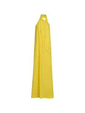 Taller Marmo Astor halterneck maxi dress