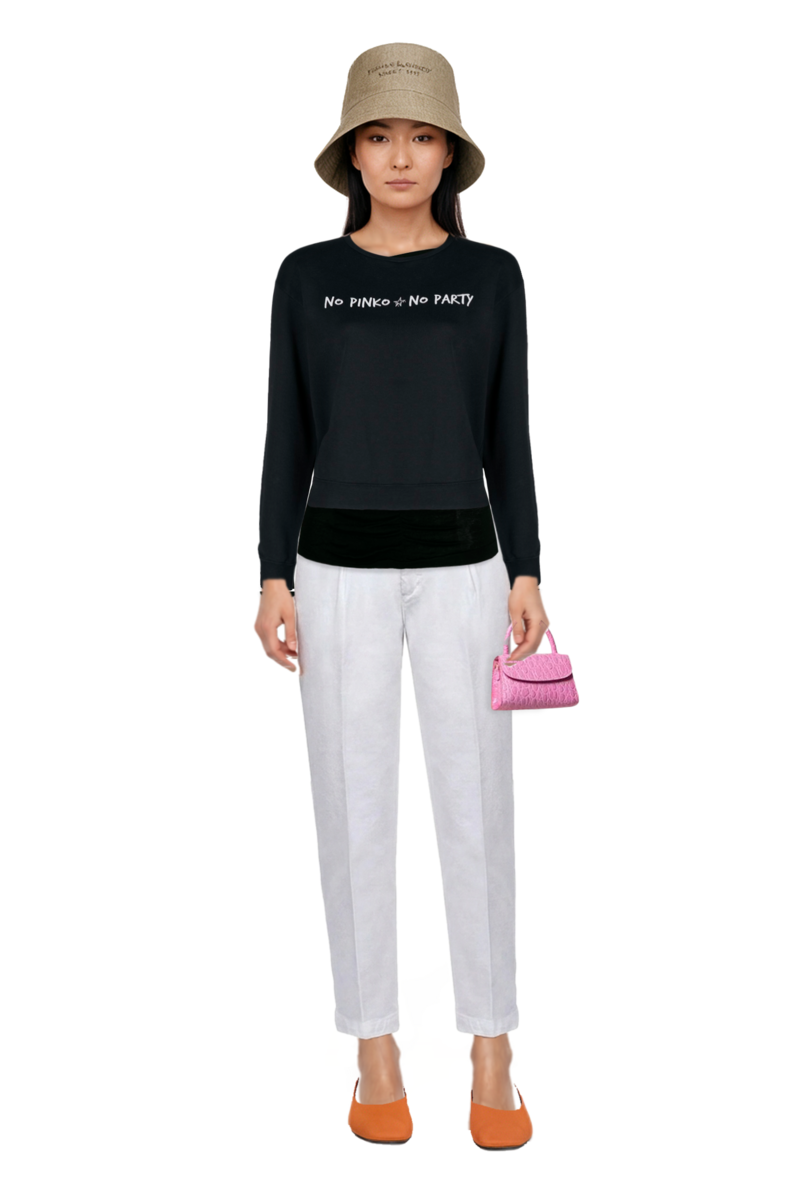 Outfit pinko top and pinko sweatshirt