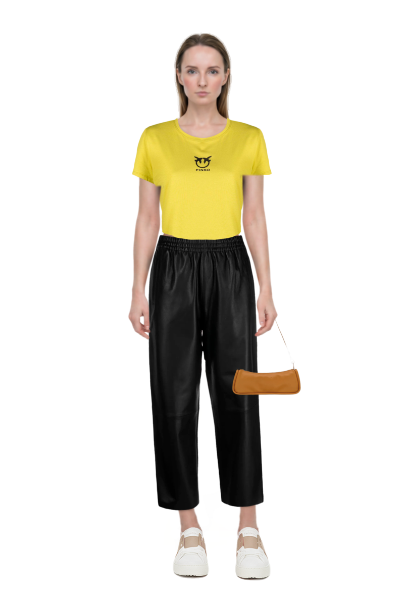 Outfit looong m shoulder bag and pinko t-shirt