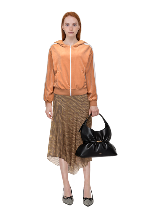 Outfit scarlett 50 pumps and sphynx medium bag in smooth leather