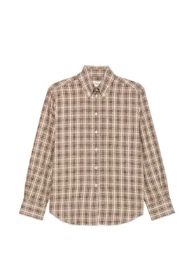 Róhe check-pattern shirt