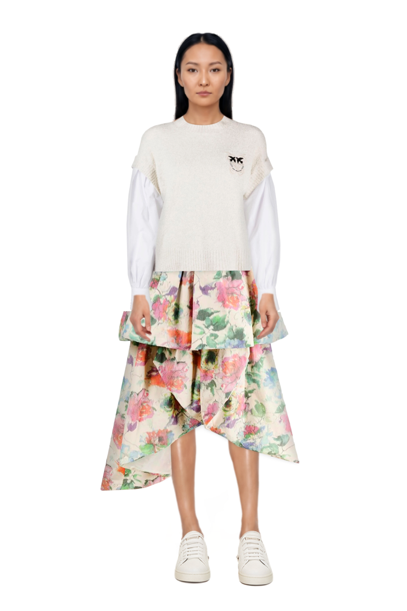 Outfit pinko trouser belt and pinko sweater