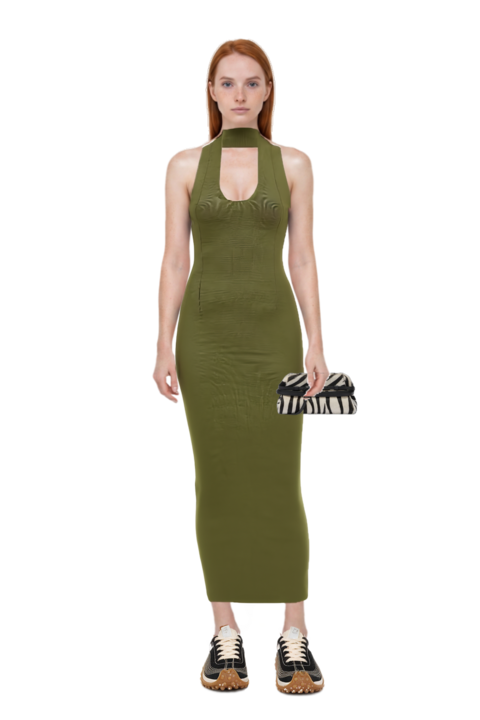 Outfit mahi dress and mesh mirage sneakers
