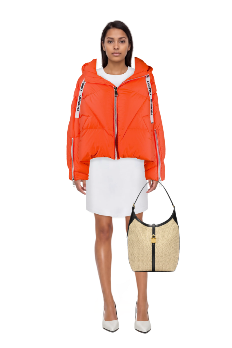 Outfit siena raffia tote bag and fame leather pumps