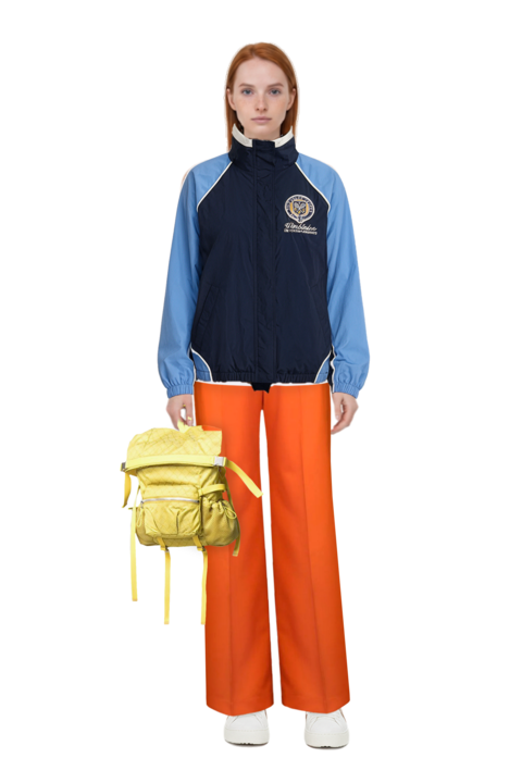 Outfit pinko polo and wimbledon logo jacket