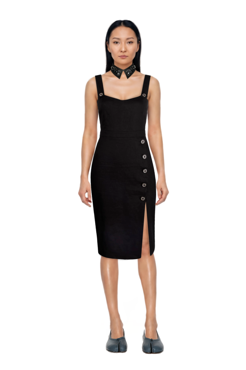 Outfit tabi ballet flats and pinko necklace