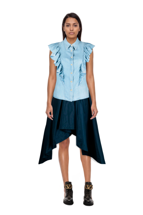 Outfit pinko trouser belt and pinko skirt