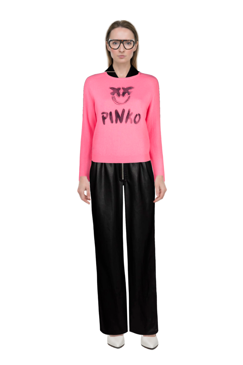 Outfit acetate geometric sunglasses and fame leather pumps